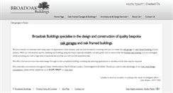 Desktop Screenshot of broadoakbuildings.co.uk